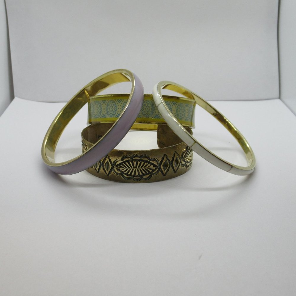 Vintage Brass Bangles and cuff Bracelets